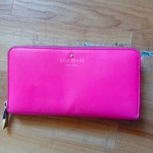 Pink Coach Wallet